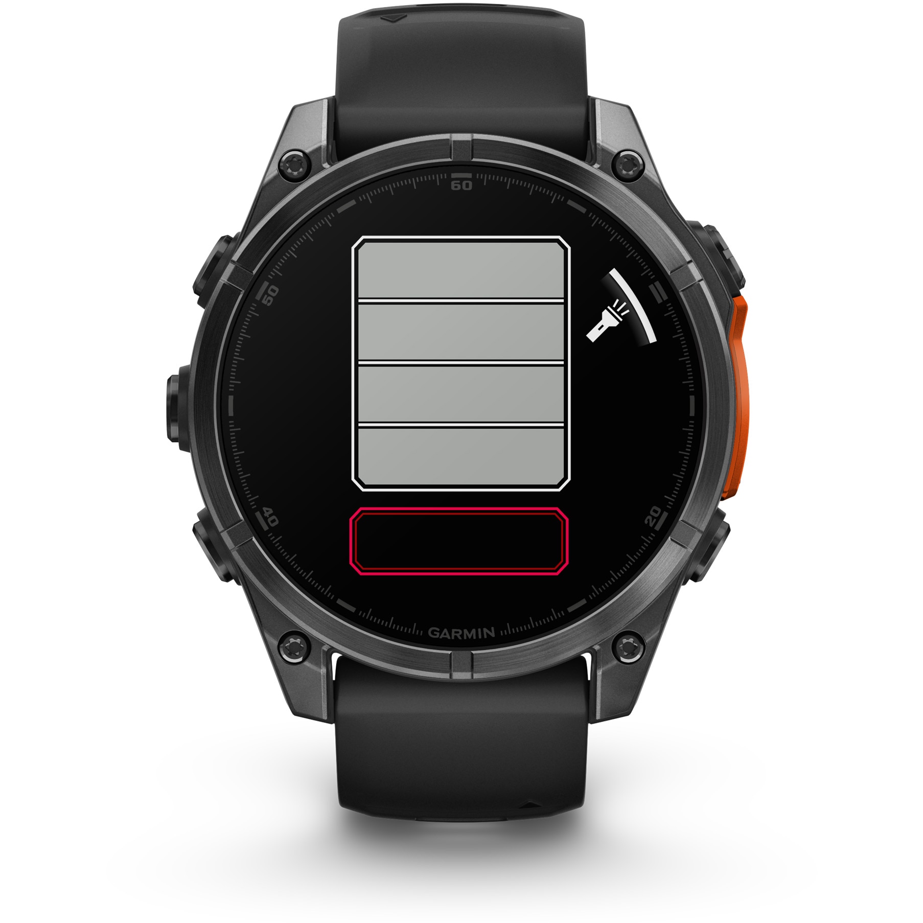 Smartwatch Garmin fenix 8, 47mm, AMOLED, Glass, Otel inoxidabil