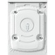 Masina de spalat rufe DWD-CV7021 Daewoo, 7 kg, Clasa A, 1400 RPM, Motor inverter, Steam Wash, Alb