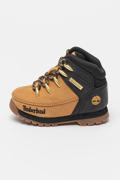 Timberland, Nubukbőr bakancs, Aranyszín/Fekete/Karamellbarna