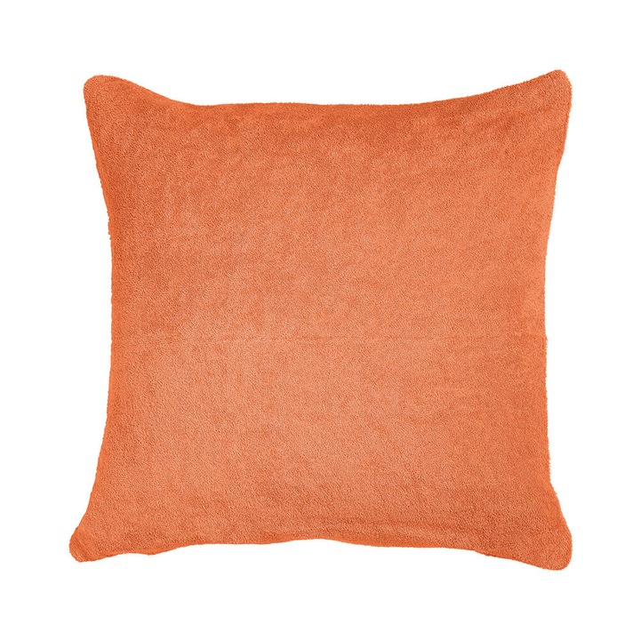 Калъфка за възглавница, Karo, Памук, 40x40см, 200g/m2, Оранжева