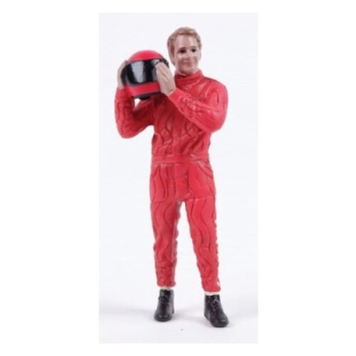 Фигурка за диорама Пилот с червена каска на рамото - 1/18 American Diorama