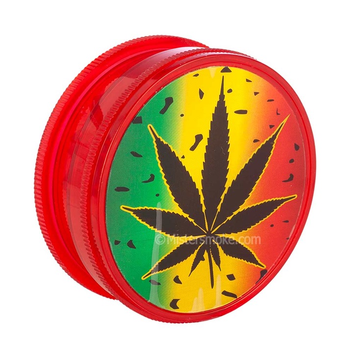 Dreamliner Grinder Plastic Hemp Rasta
