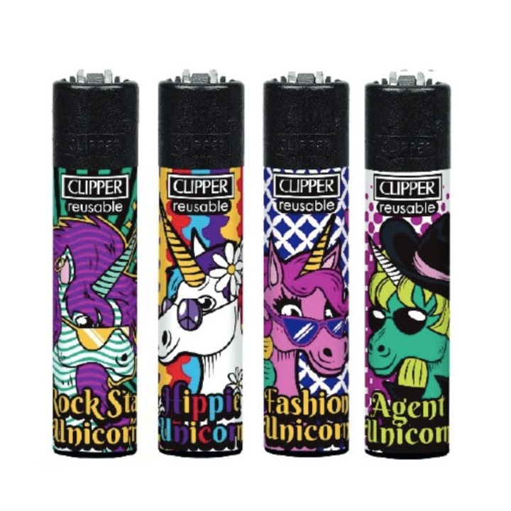 Set Brichete Clipper Animal Life Unicorn, 4 bucati