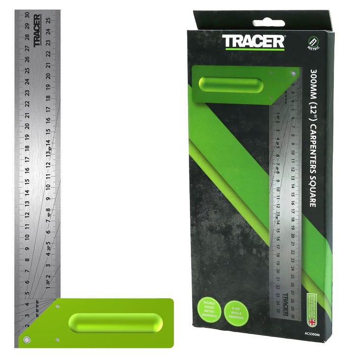 Echer Carpentry alumínium asztalos 300mm TRACER ASC300M