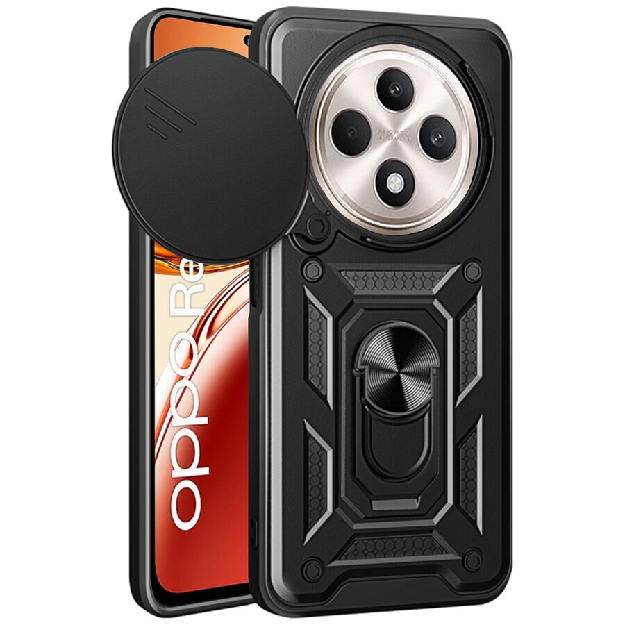 Husa pentru Oppo Reno12 F / Oppo Reno12 FS - Techsuit CamShield Series - Black
