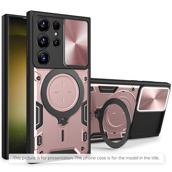 ΠΠ΅ΠΉΡ Π·Π° Realme C63 / C61 - Techsuit CamGuard Pro - Rose Gold