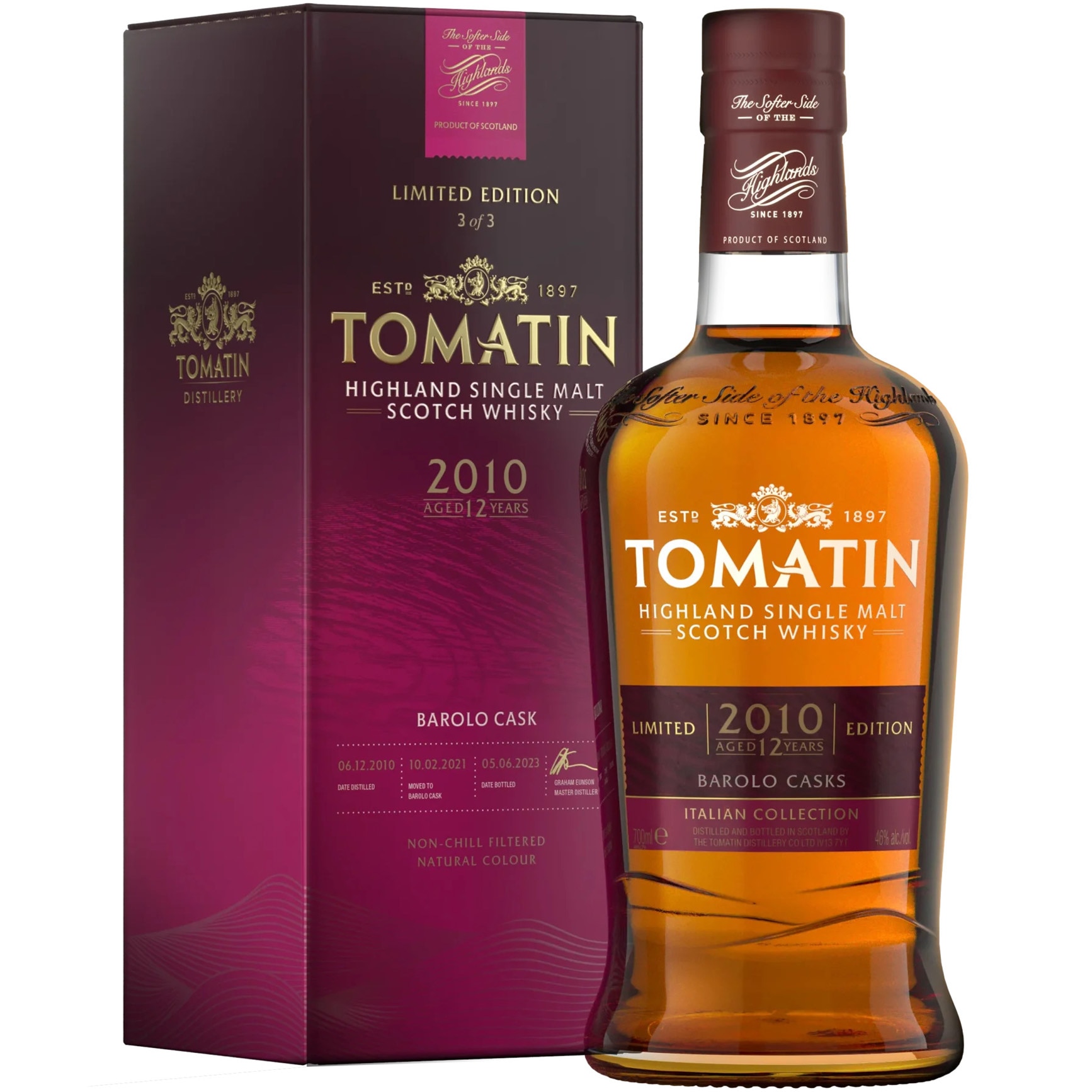 Whiskey Tomatin 12 YO, Bourbon, 43%, 1l - eMAG.ro