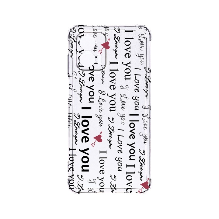 BestCase® Устойчив на удари калъф 1.5MM, съвместим с Motorola Edge 50 Fusion, Love me, Устойчив на удари, Защита на камерата, AS 40