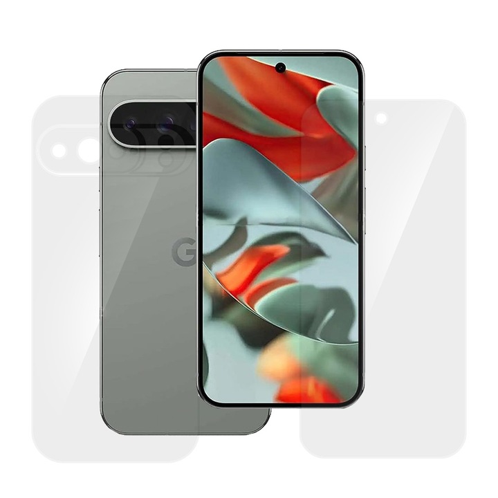 Комплект 2 фолиа SILKASE за Google Pixel 9 Pro XL, защита на телефона, възобновяем силикон