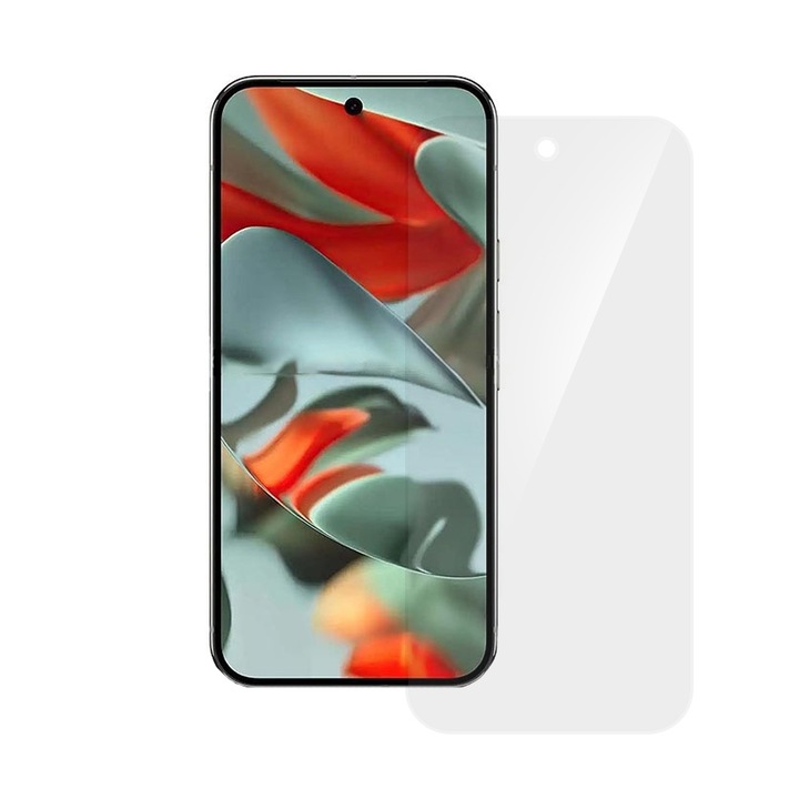 Folie SILKASE pentru Google Pixel 9 Pro XL, protectie ecran, silicon regenerabil