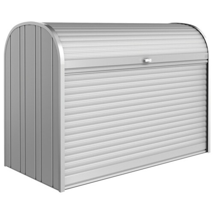 Masca Tomberon Biohort Storemax 190 Metal 190x97x136 Cm Argintiu