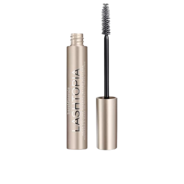 Спирала с обем и удължаващ ефект, Bare Minerals Lashtopia Mega Volume, черна, 12 ml