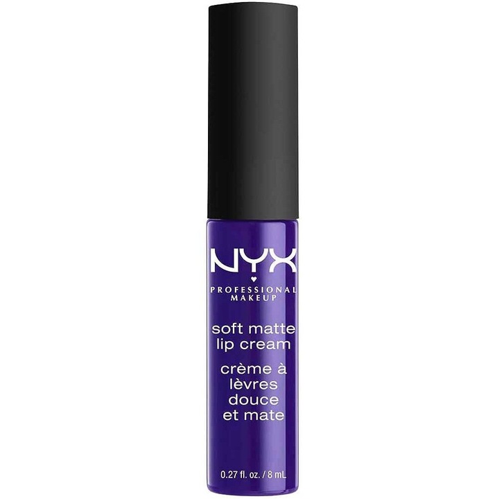 Ruj lichid mat NYX Professional Makeup Soft Matte Lip Cream, Havana