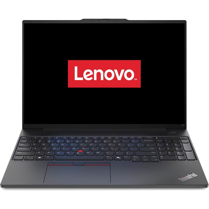 Lenovo ThinkPad E16 Gen 2 Laptop, 16 hüvelykes 1920 x 1200, Intel Core Ultra 7 155H 16 C / 22 T, 4,8 GHz, 24 MB gyorsítótár, 32 GB DDR5, 1 TB SSD, Intel Arc Graphics, Windows 11 Pro, fekete