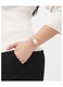 Часовник Daniel Wellington Bound, стоманена верижка, розово злато, бял циферблат, 3 ATM, 3-Link розово злато