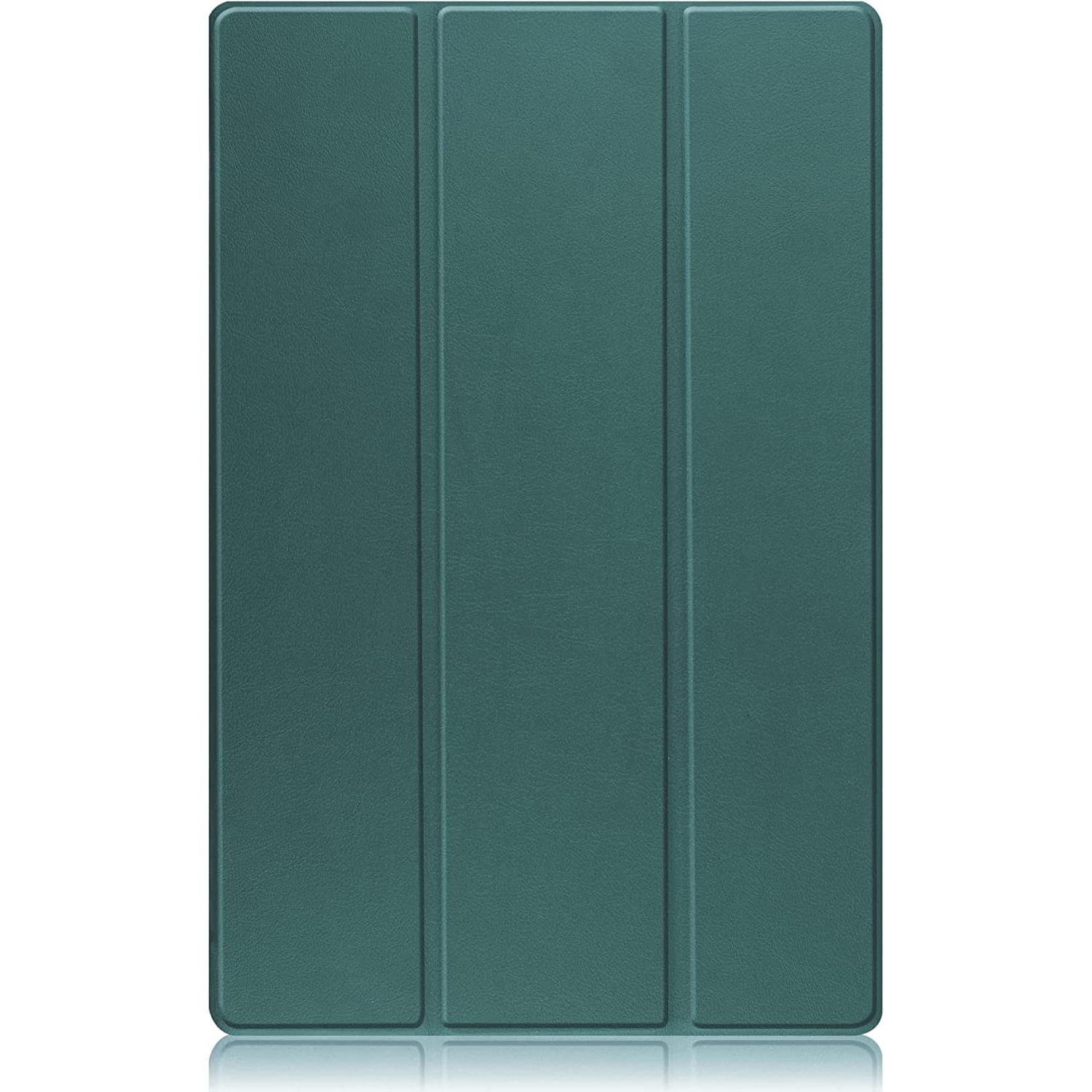 Husa pentru Samsung Galaxy Tab S10 Ultra, S9 Ultra, S8 Ultra, 14.6 inch, Ultra-Light / Slim tip stand, cu functie sleep/wake-up si slot pentru stylus, Smart Cover, model Pine Green, Sigloo