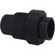 Supapa cu bila, Mmgoqqt, PVC, 40 mm, Negru