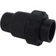Supapa cu bila, Mmgoqqt, PVC, 40 mm, Negru