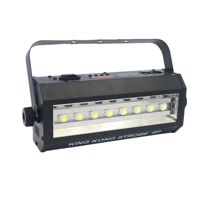 Proiector scena LED, 200W, control multi-mod, negru, 35x15x20cm