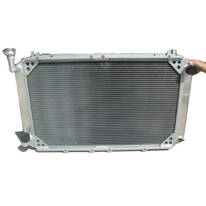 Radiator aluminiu, 3 randuri, pentru Nissan Patrol GQ8 &2LT Diesel & 3LT Petrol (87-97) Safari Y60, 453x739x56mm