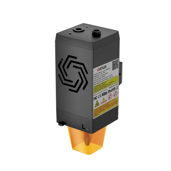 Modul Laser 10000mw, Certificat CE, 24V, pentru Ortur, multifunctional