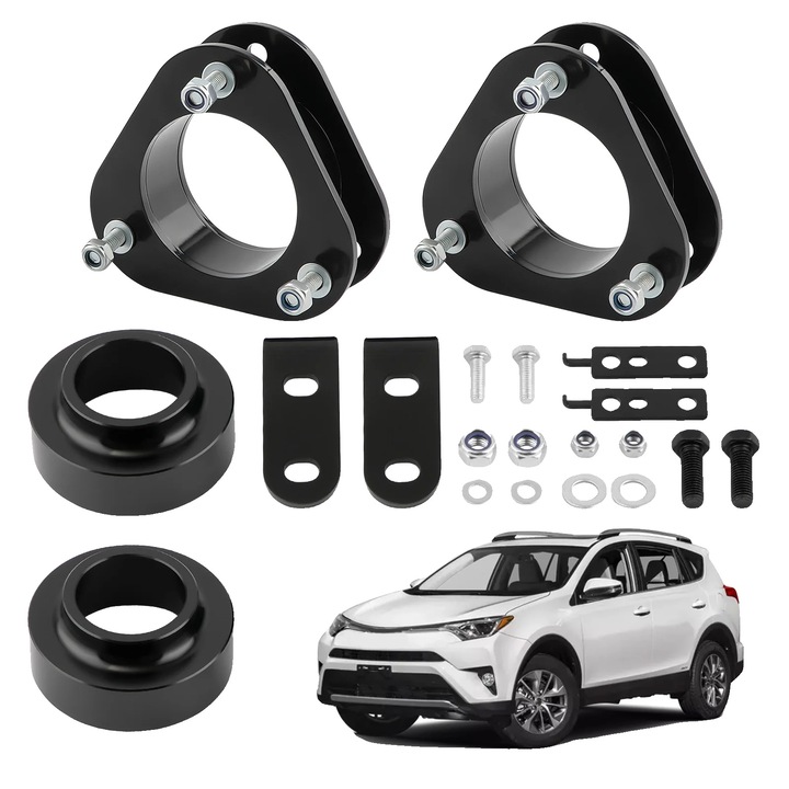 Kit Ridicare Toyota RAV4 2006-2018, 2" Fata 1.5" Spate, Otel, 70x36.5x27cm