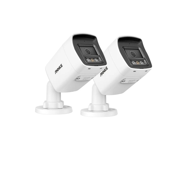 Camera de securitate PoE de 12 MP, Detectare avansata a miscarii, IP67 Rezistent la intemperii, 2 buc. tip 2