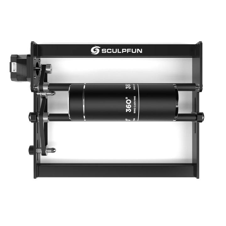 Role pentru Gravura Laser, Ajustare Precisa, Diametru 6-150mm, 27x22x5cm, Compatibilitate Larga