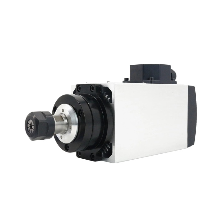 Motor ax racit cu aer de 3KW, viteza mare 18000 rpm, curgere de precizie mai mica de 0,05 mm, doar ax