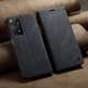 Калъф за Xiaomi Redmi Note 11 Pro 4G, 5G, Note 12 Pro 4G, CaseMe Retro, тънък, кожен, тип портфейл, стойка, магнитно закопчаване, мека текстура, RFID защита, Черен