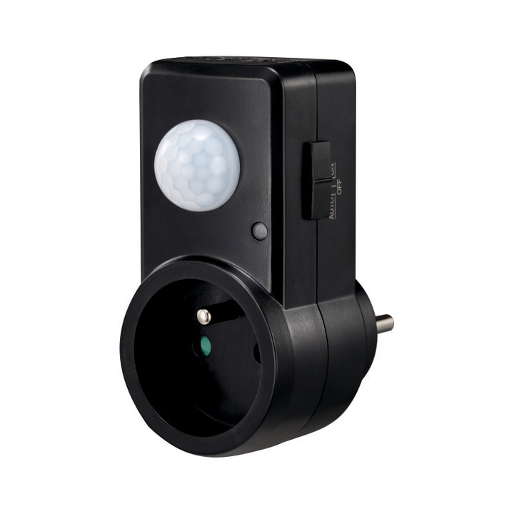 Detector miscare Eco Light CP-10C, 120°, 9m, negru