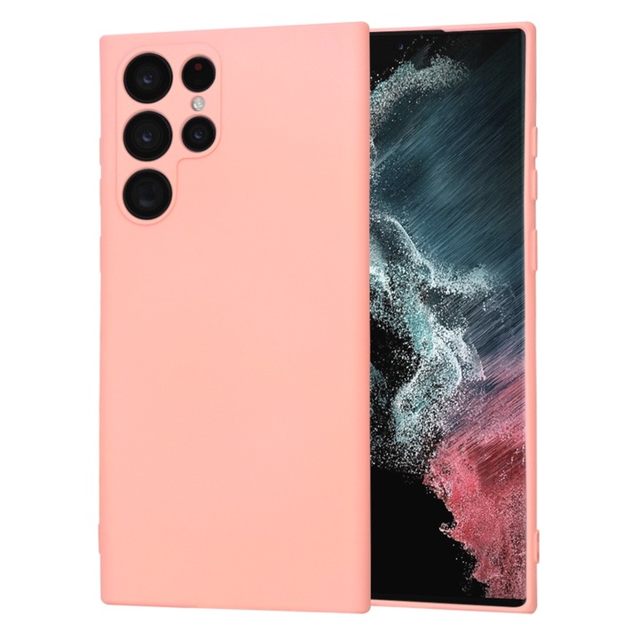 Калъф fixGuard SoftFlex за Samsung Galaxy S22 Ultra 5G - Chalk Pink