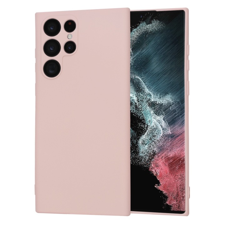 Калъф fixGuard SoftFlex за Samsung Galaxy S22 Ultra 5G - Pink Sand