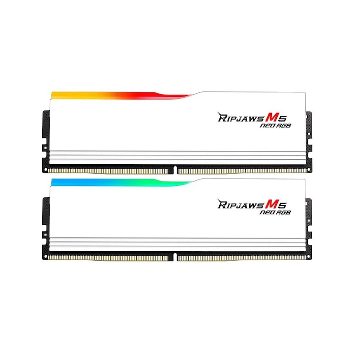 Оперативна памет G.SKILL Ripjaws M5 Neo RGB White 32GB(2x16GB) DDR5-6000 GSKILL-F5-6000J36-RM5NRW
