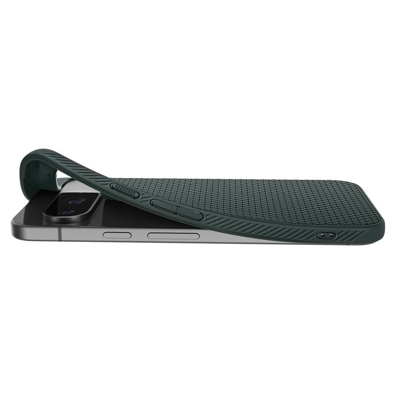 Carcasa Spigen Liquid Air compatibila cu Google Pixel 9 / 9 Pro Green