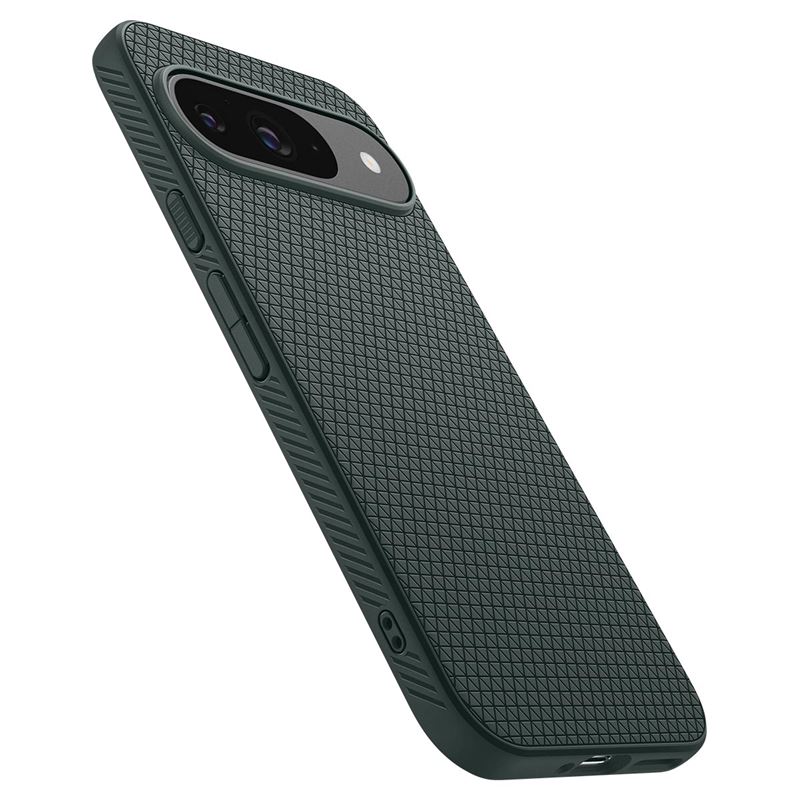 Carcasa Spigen Liquid Air compatibila cu Google Pixel 9 / 9 Pro Green