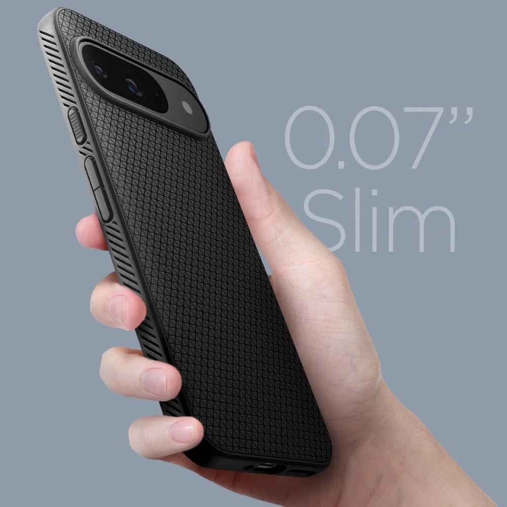 Husa pentru Google Pixel 9 / 9 Pro - Spigen Liquid Air - Matte Black