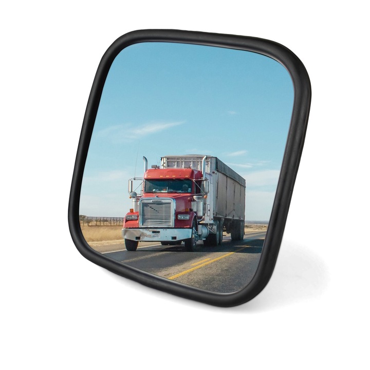 Огледало Emzone, За камион, Бус, Каравана, Трактор, Автобус, 18см х 18см