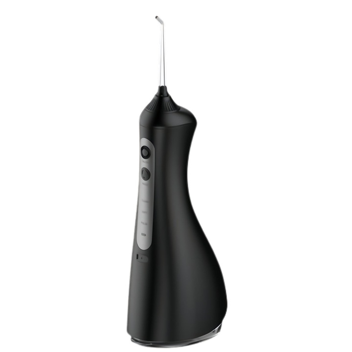 Irigator bucal portabil, capacitate 320ml, rezistent la apa IPX6, incarcare magnetica, 98x70x226mm