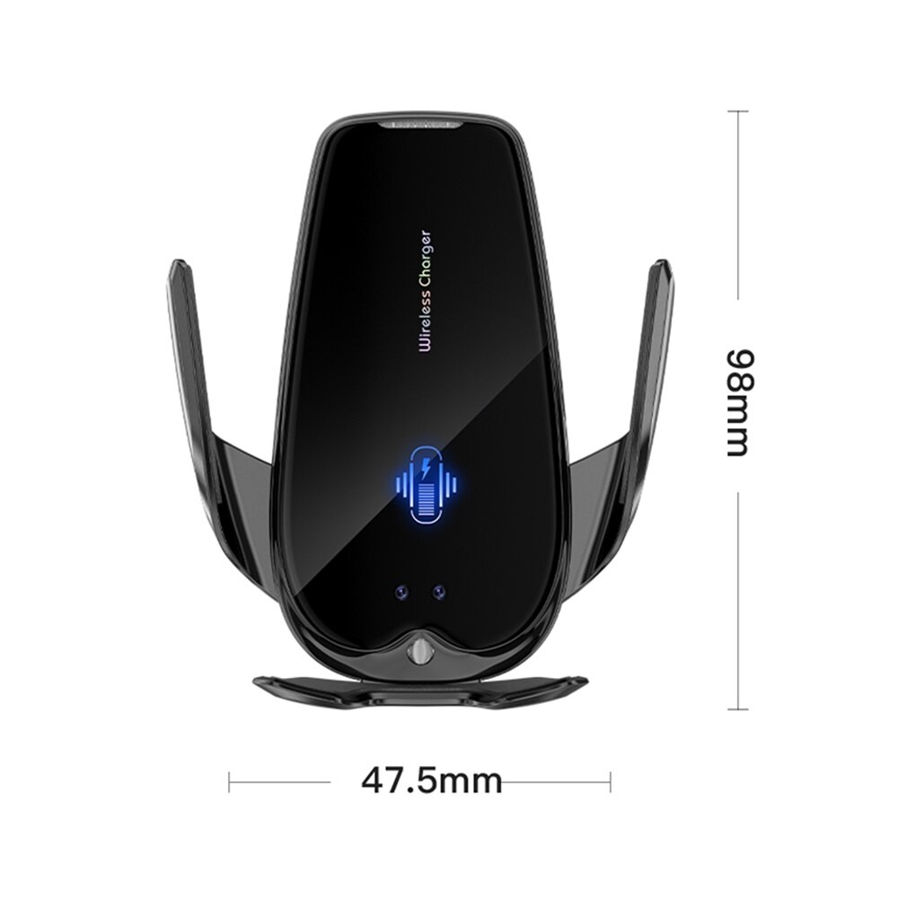 Suport telefon pentru incarcare fara fir, Redkid®, Instalat la iesirea ...