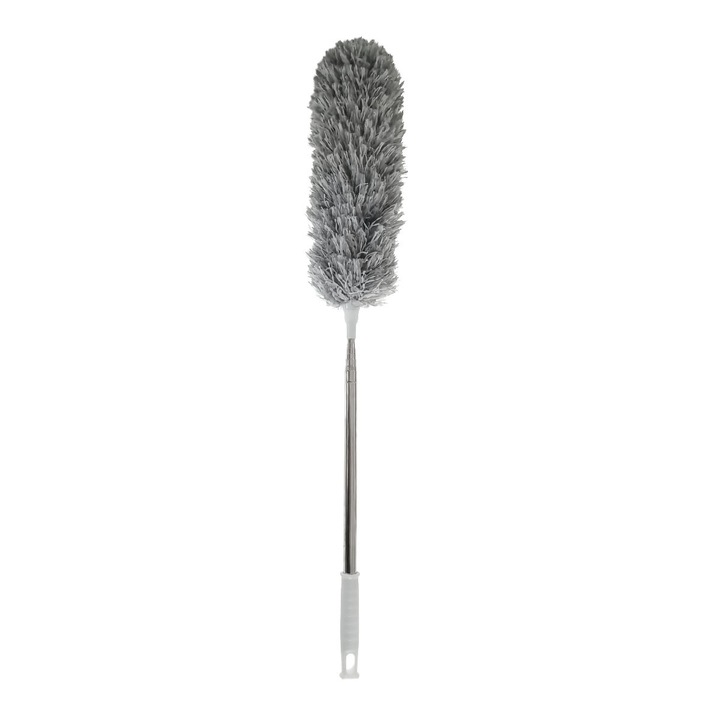 Mosható portalanító kefe, 36 cm x 11 cm, teleszkópos nyéllel, teljes hossza 245 cm