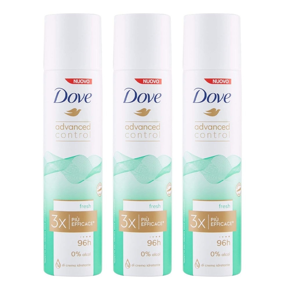 Dove Deo Spray Advanced Control Original – 100 Ml Für Langanhaltenden Schutz