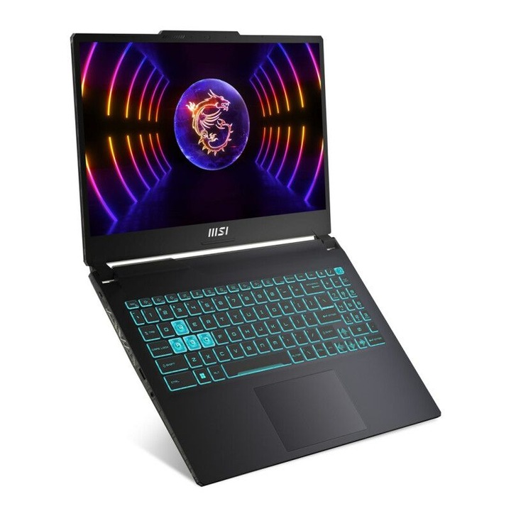 Laptop MSI Thin 15 B13UC-2203XPL, 15,6 hüvelykes 1920 x 1080, Intel Core I7-13620H 10 C / 16 T, 3,6 GHz - 4,9 GHz, 24 MB gyorsítótár, 16 GB Geometria DDROS-hoz, 51,01 RTX2 GBOS