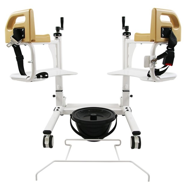 Scaun de transfer invalizi - fara a ridica pacientul - pt pat-toaleta-baie-masa