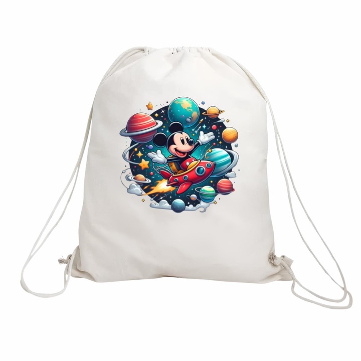 Rucsac pentru copii, Cresa, Gradinita, Mickey Mouse, 43×34 cm, RGR041