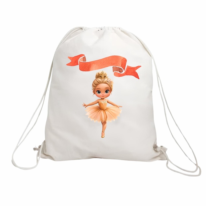 Rucsac pentru copii, Cresa, Gradinita, Balerina, 43×34 cm, RGR036