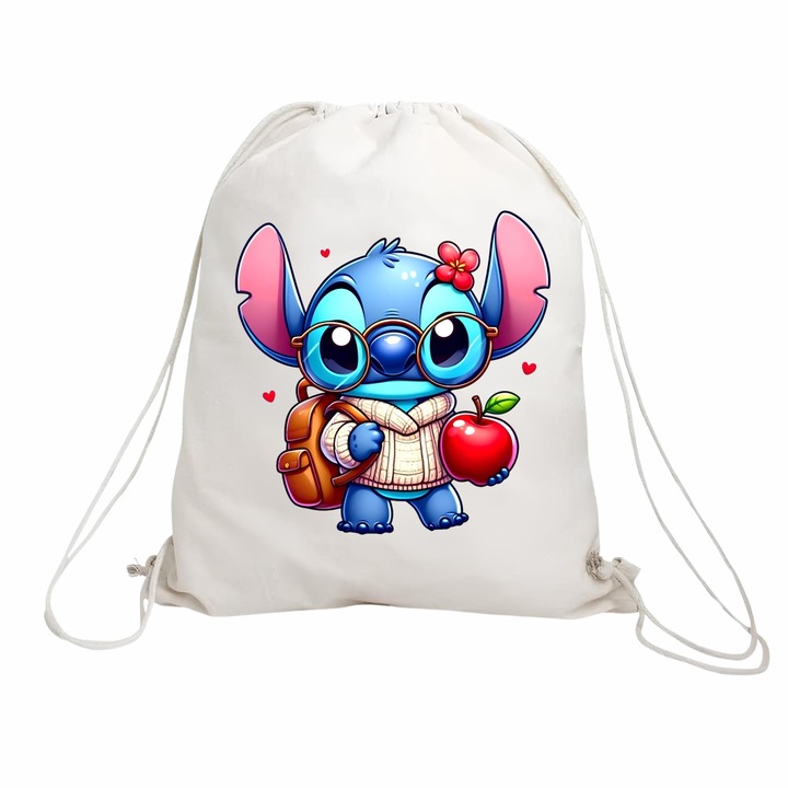 Rucsac pentru copii, Cresa, Gradinita, Stitch, 43×34 cm, RGR023