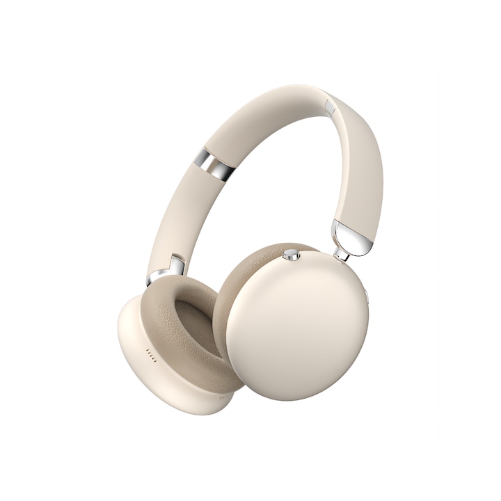 Casti Audio Over the Ear, tovive®, Bluetooth 5.2, Noise Cancelling, Wireless, Bas Puternic Air Pro, Autonomie Baterie 50 ore, Microfon, AUX, Compatibilitate Universala, IOS, Android si Laptop, Negru