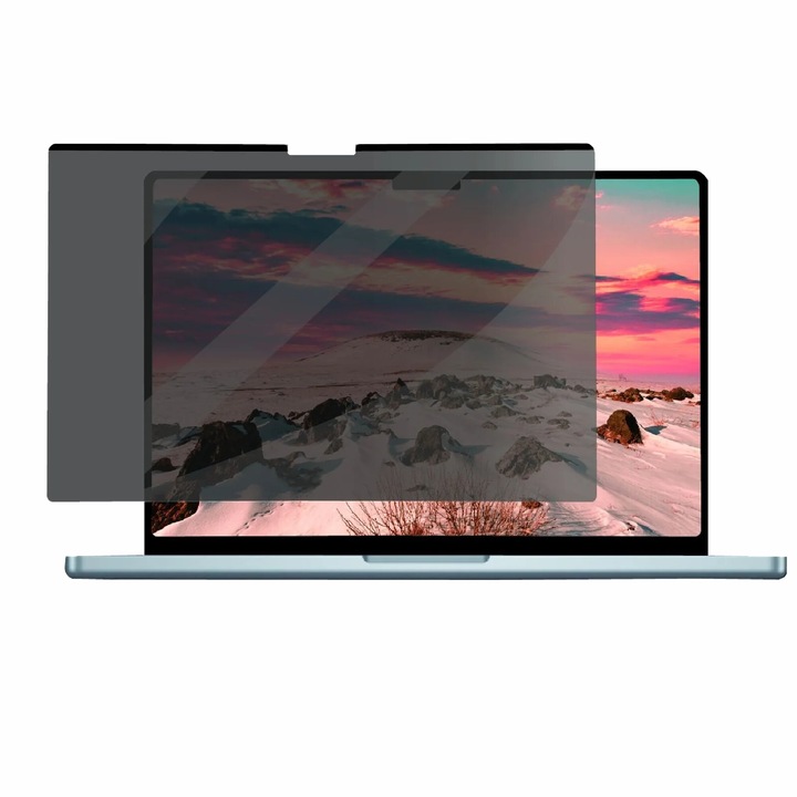 Monitor adatvédelmi szűrő - adatvédelem a GDPR szerint - 13 hüvelykes MacBook Pro-hoz, mérete 195x299 mm