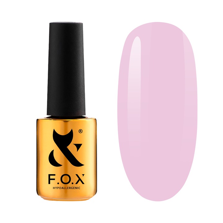 Akril gél FOX, 002, 14ml, rózsaszín